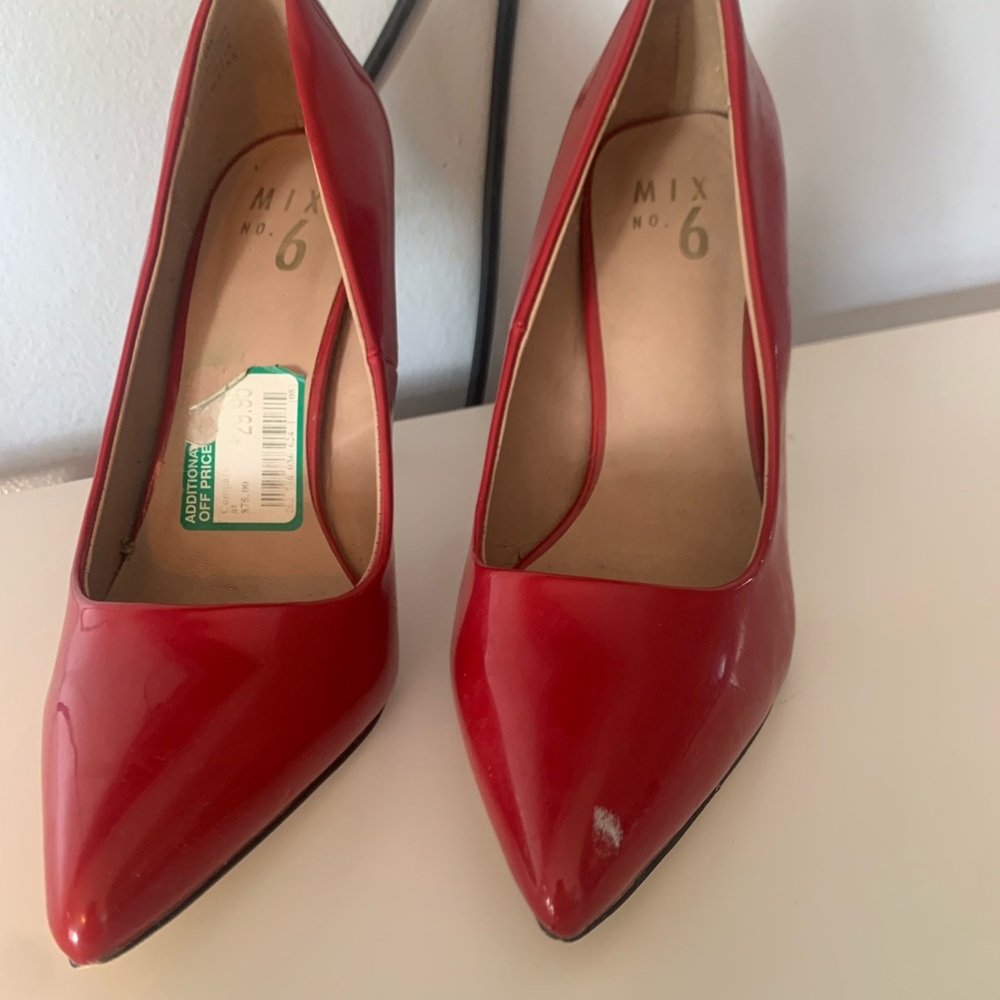 Red high heels